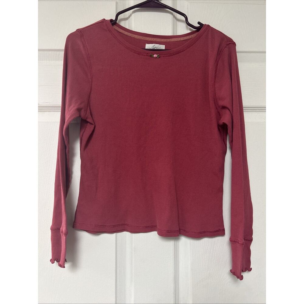 Aria Pink Teens Shirt Size M